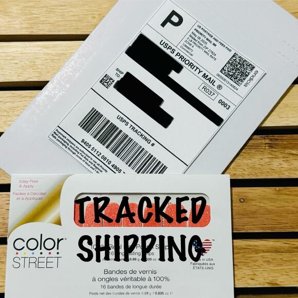 New Color Street “Space Case” Metalic Galactic Blue Shimmer Nail Strips - Picture 4 of 7